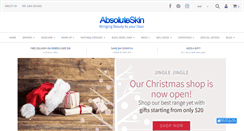 Desktop Screenshot of absoluteskin.com.au